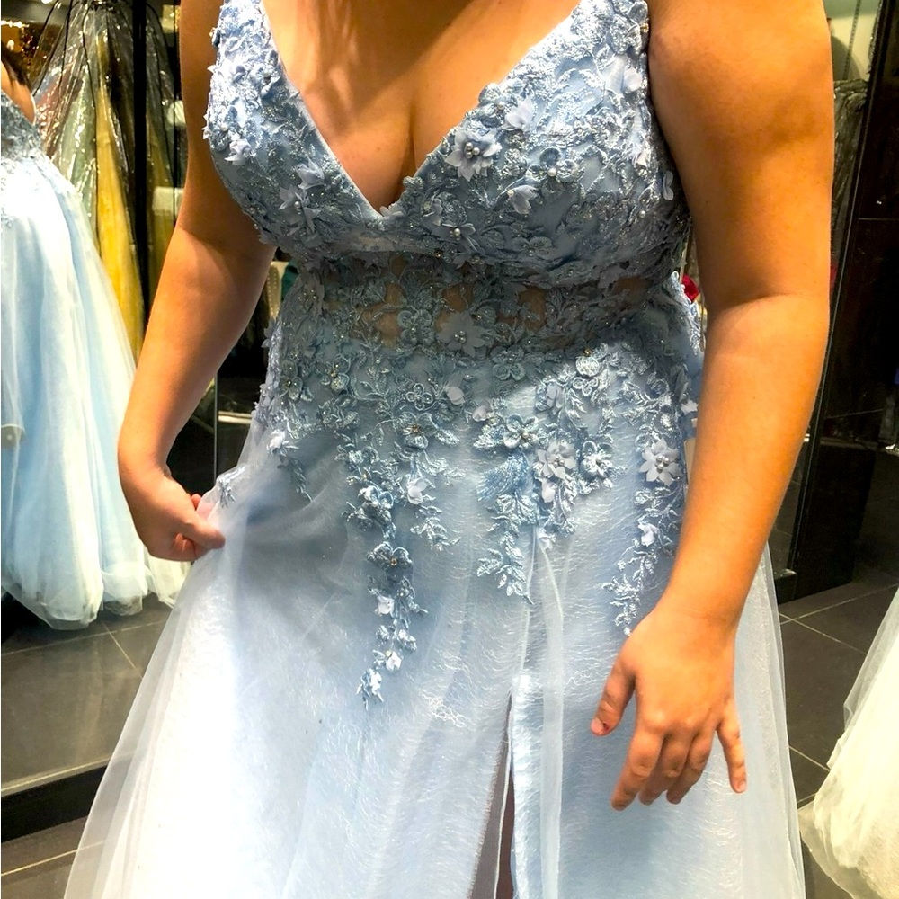 Stunning Ellie Wilde formal gown.
